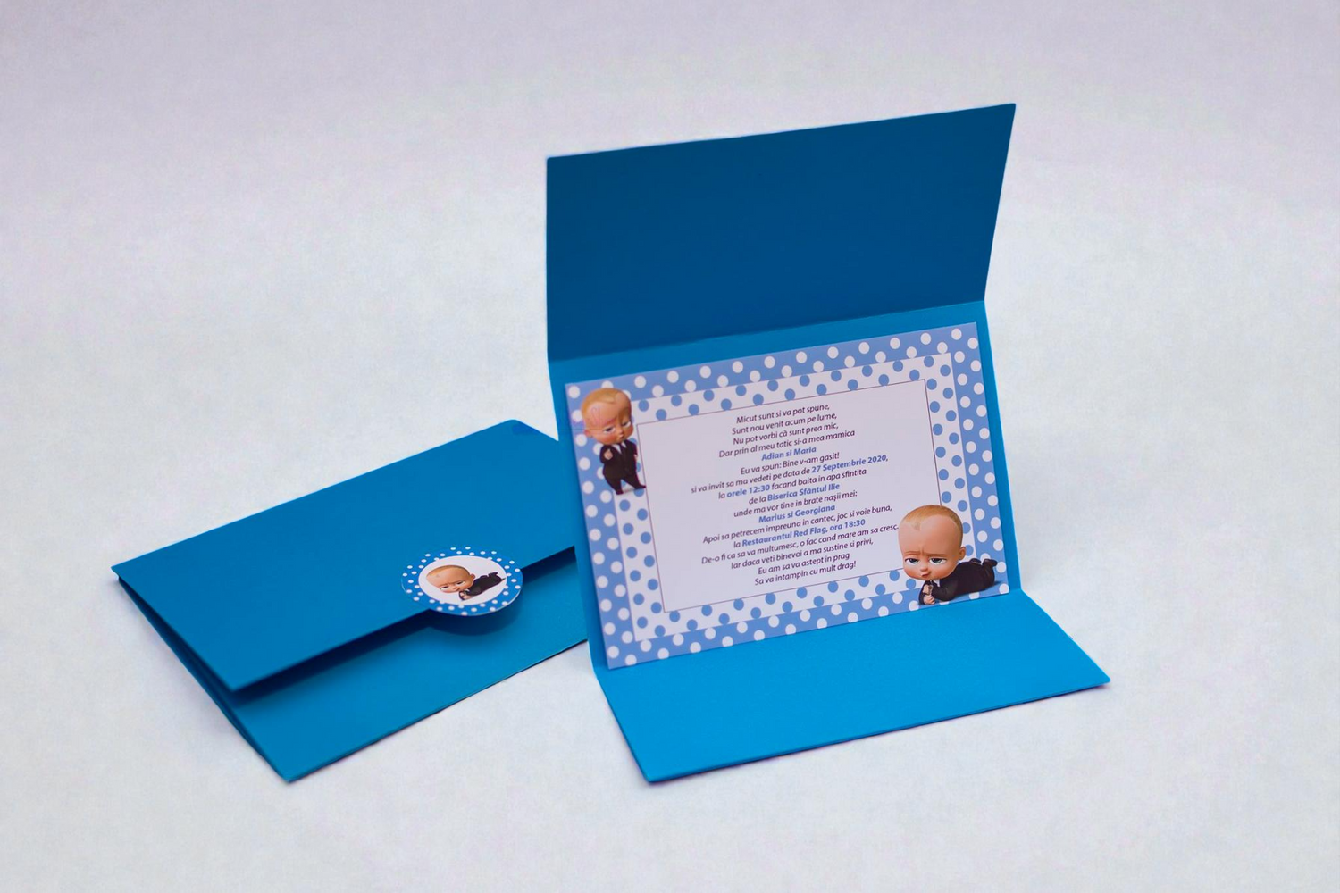 Invitatii pentru  botez