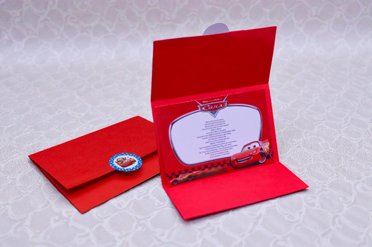 Invitație personalizată pentru botez cu fotografie – Model 10