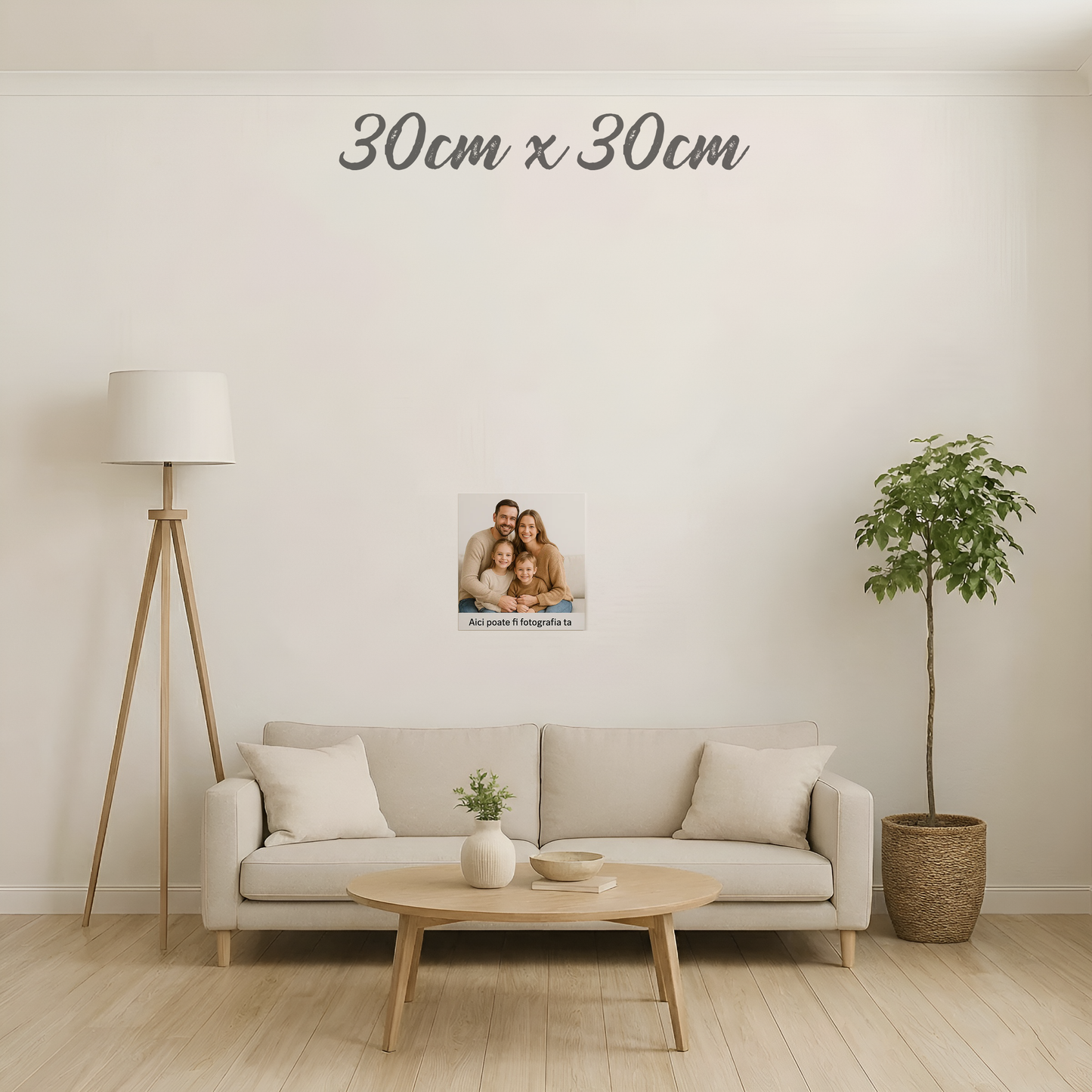 Tablou Canvas Personalizat cu Fotografia Ta – Print pe Pânză, Cadou Unic