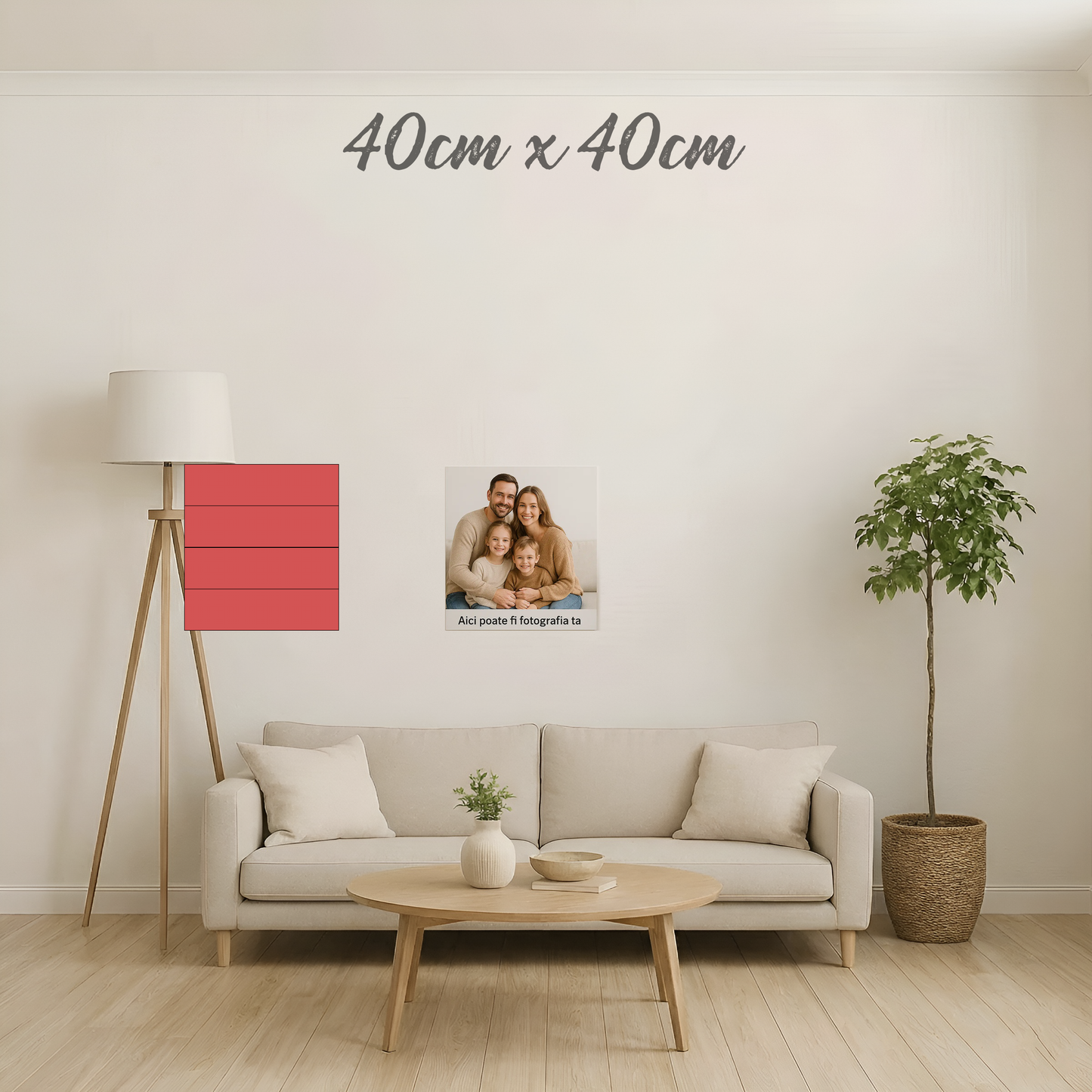 Tablou Canvas Personalizat cu Fotografia Ta – Print pe Pânză, Cadou Unic