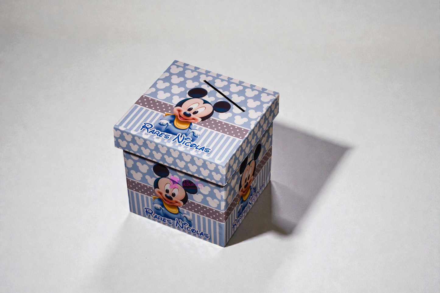 Cutie de dar personalizată pentru botez – Model M13