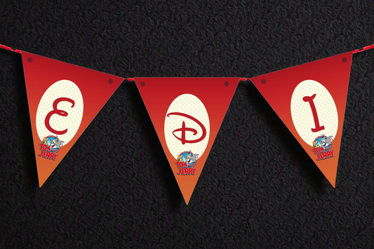 Banner personalizat pentru botez – Nume copil | Model B 8