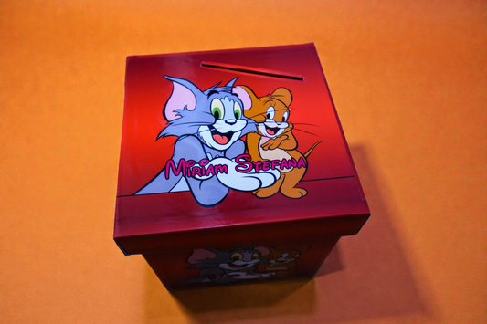 Cutie de dar personalizată pentru botez – Model M11